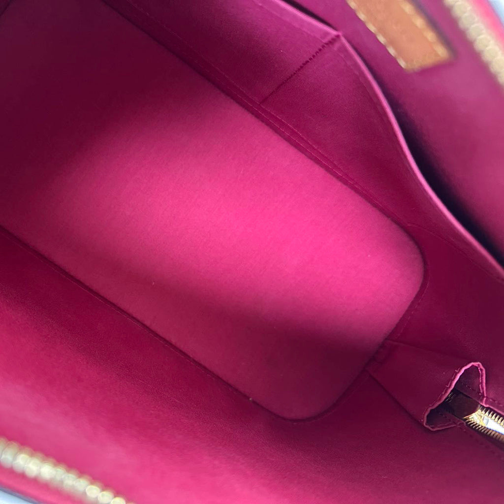 Louis Vuitton Rose Monogram Vernis Alma PM Bag 2018