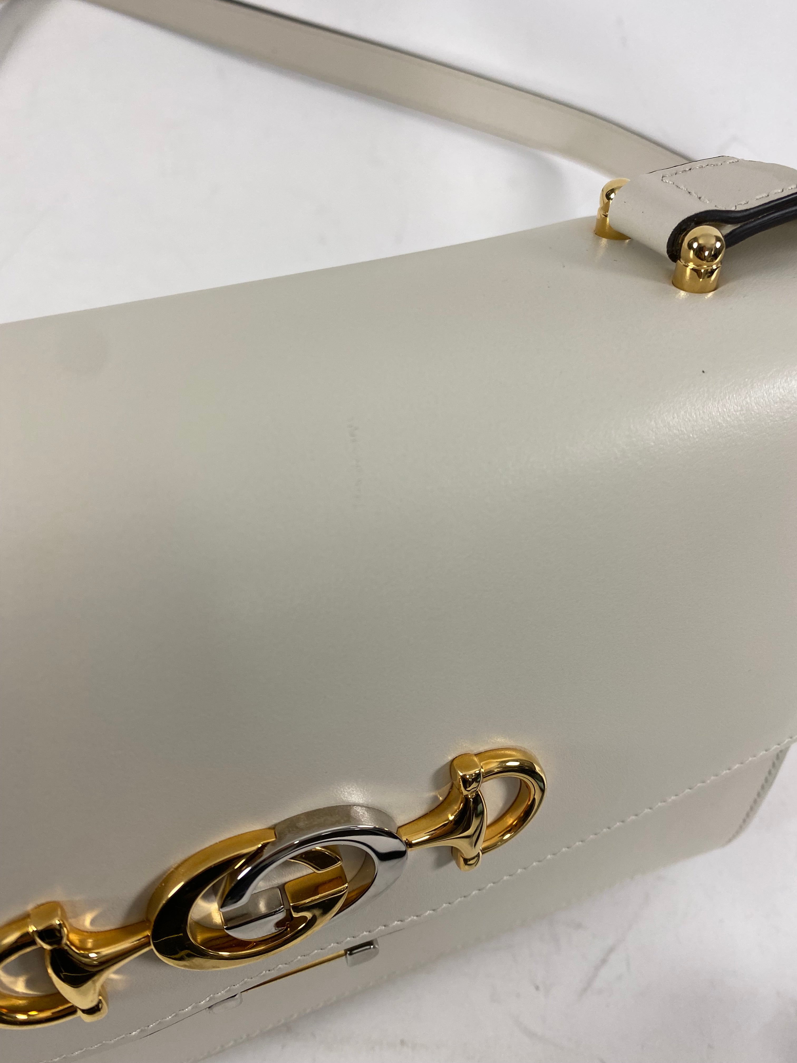 Gucci Zumi Ivory Small Flap Shoulder Bag