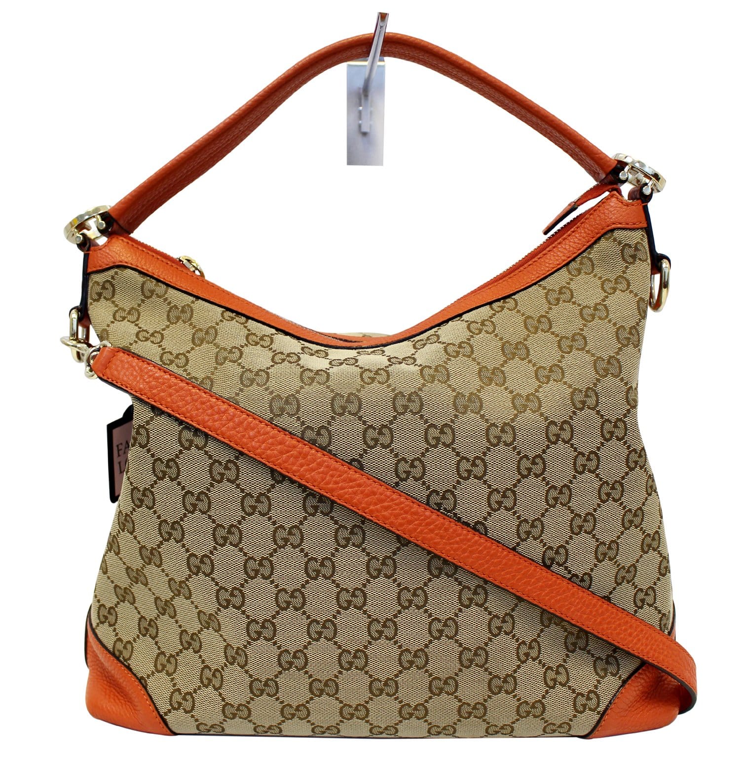 GUCCI Beige GG Canvas Miss GG Original Hobo Bag