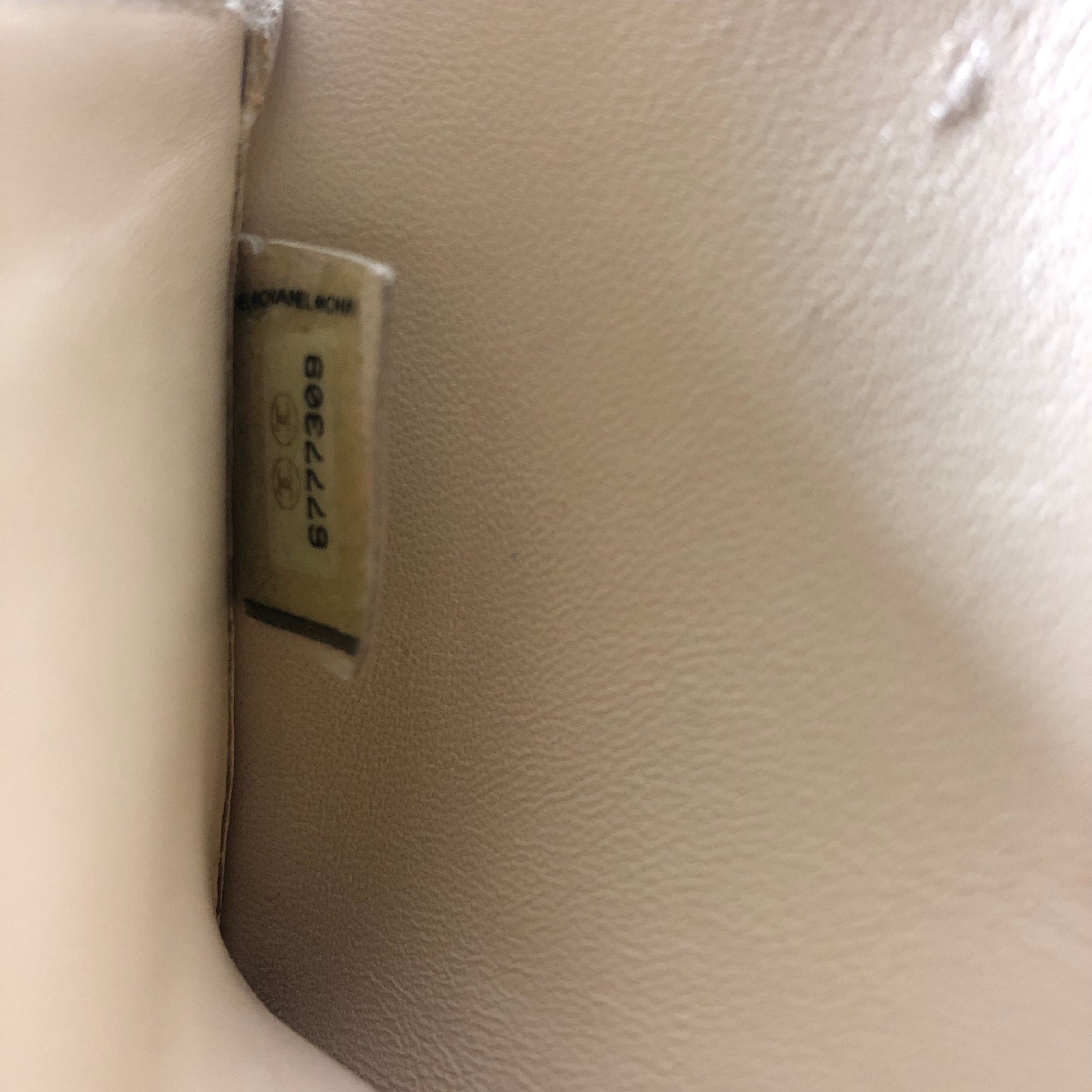 Chanel Pink and Ivory CC Logo Resin Tile Barrel Bag