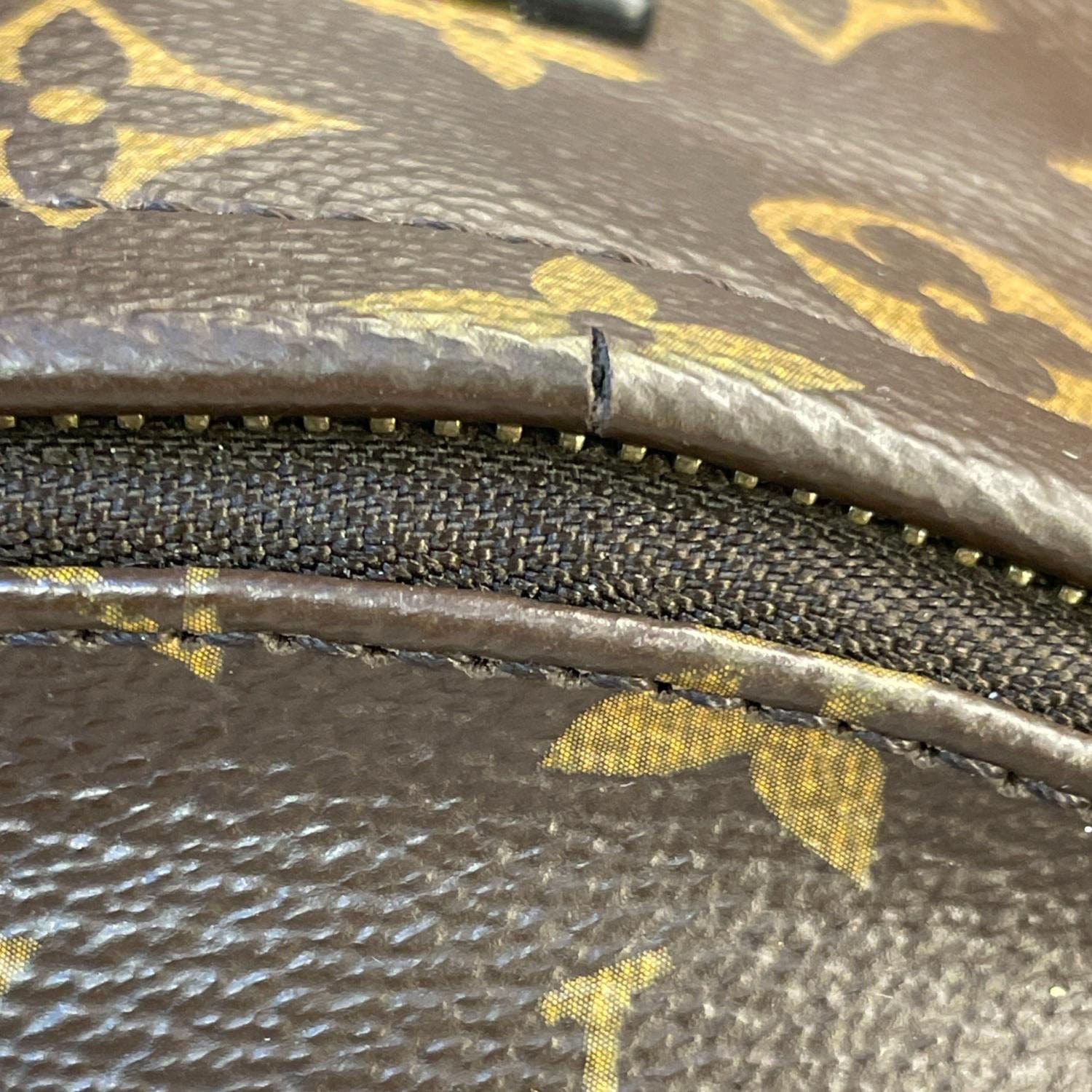 LOUIS VUITTON Palm Springs PM Monogram Canvas Backpack Brown