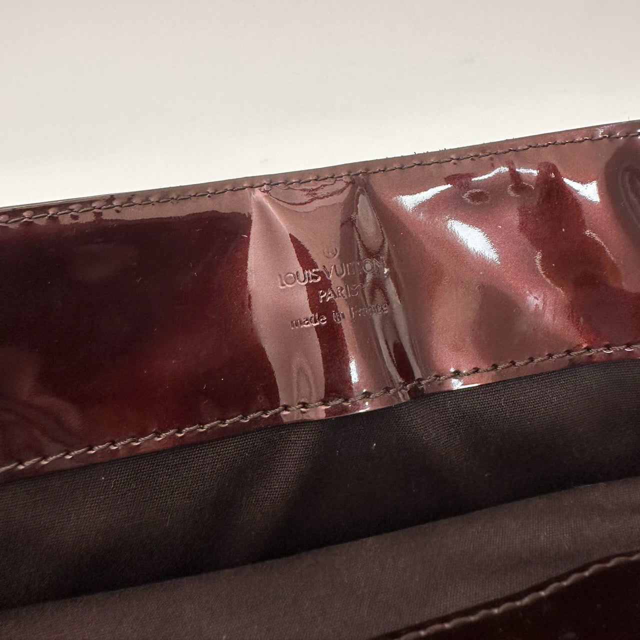 Louis Vuitton Burgundy Melrose Avenue 2010