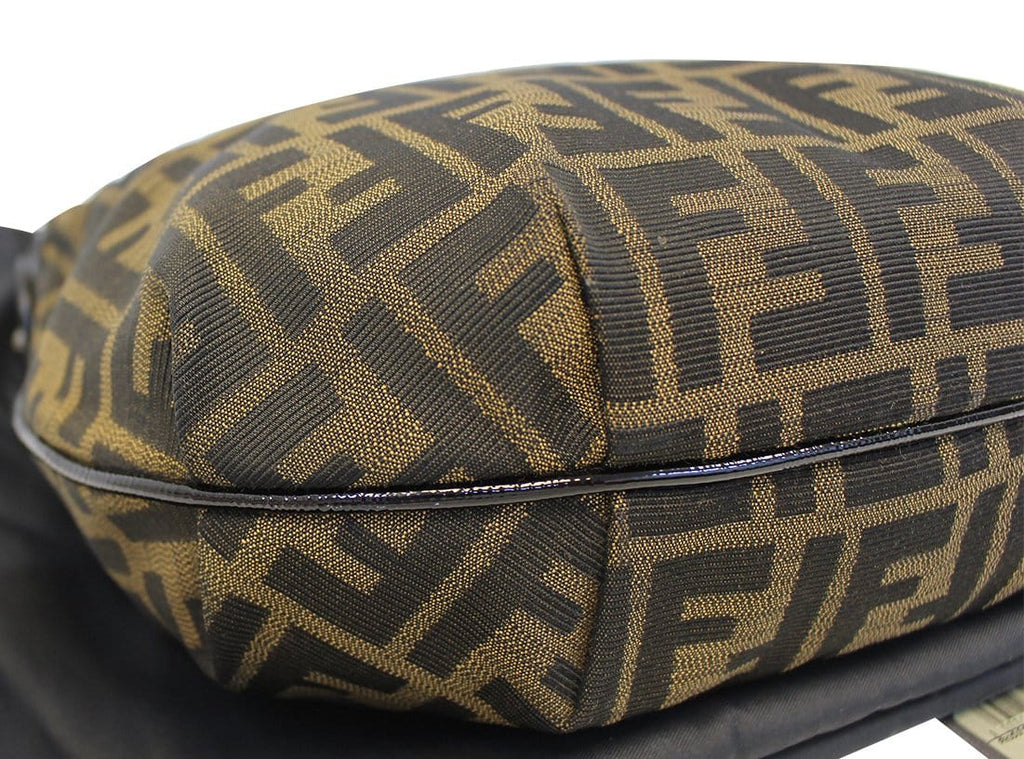 FENDI Zucca Monogram Hobo Bag