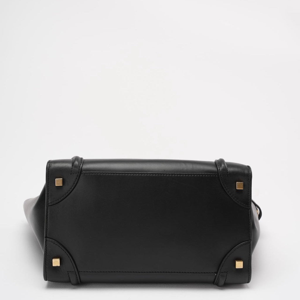 Celine Black Luggage Medium Tote 2012