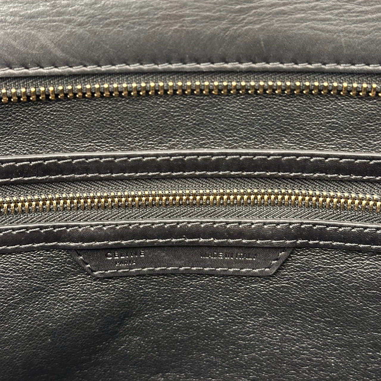 Celine Black Luggage Medium Tote 2012