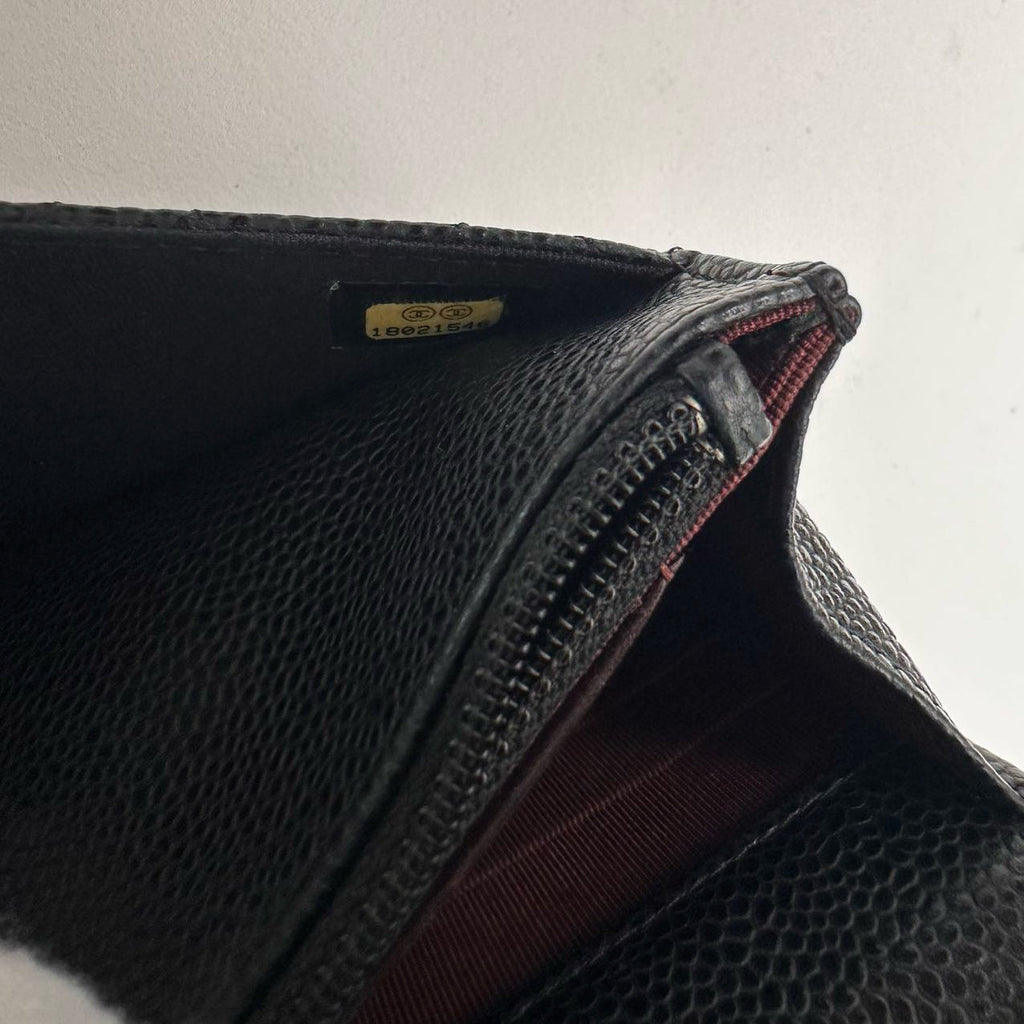 Chanel Black Classic Wallet on Chain (WOC) Caviar 2013-2014