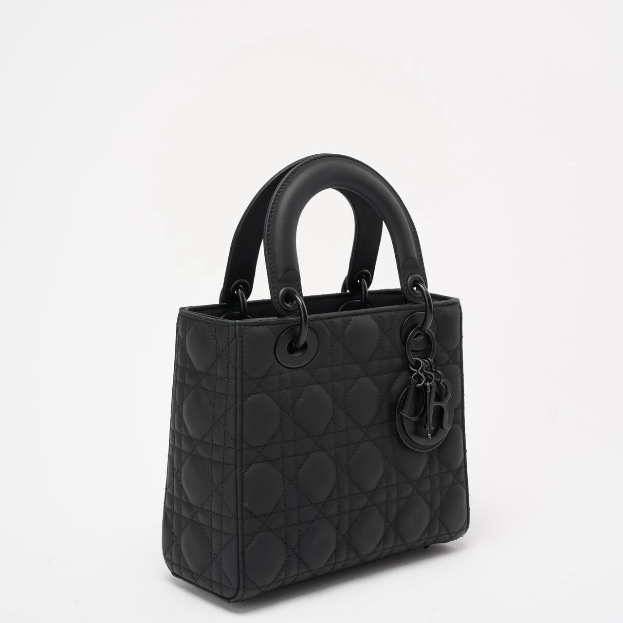 Christian Dior Cannage Small My ABC Dior Lady Dior Black