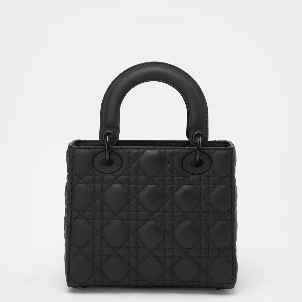 Christian Dior Cannage Small My ABC Dior Lady Dior Black