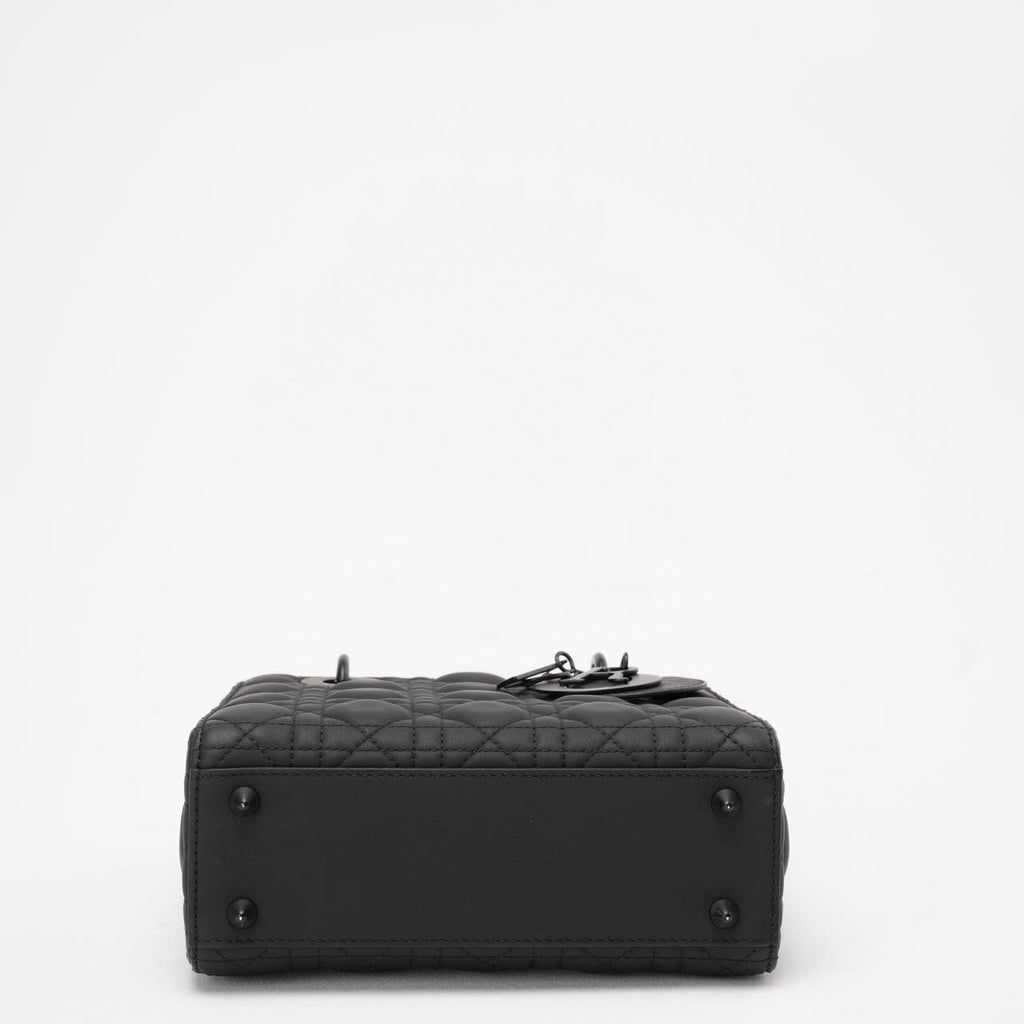 Christian Dior Cannage Small My ABC Dior Lady Dior Black
