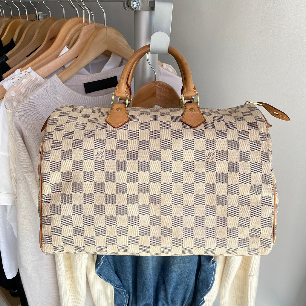LV Damier Azur Speedy 30cm Doctor Bag