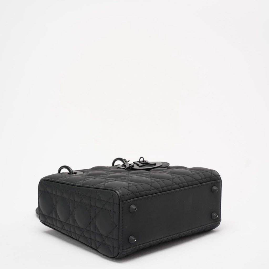 Christian Dior Cannage Small My ABC Dior Lady Dior Black