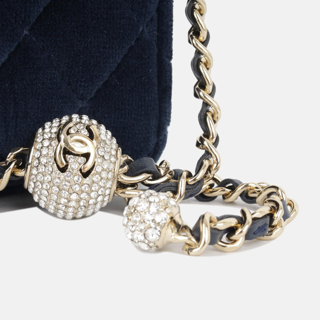 Chanel Vertical Clutch on Chain