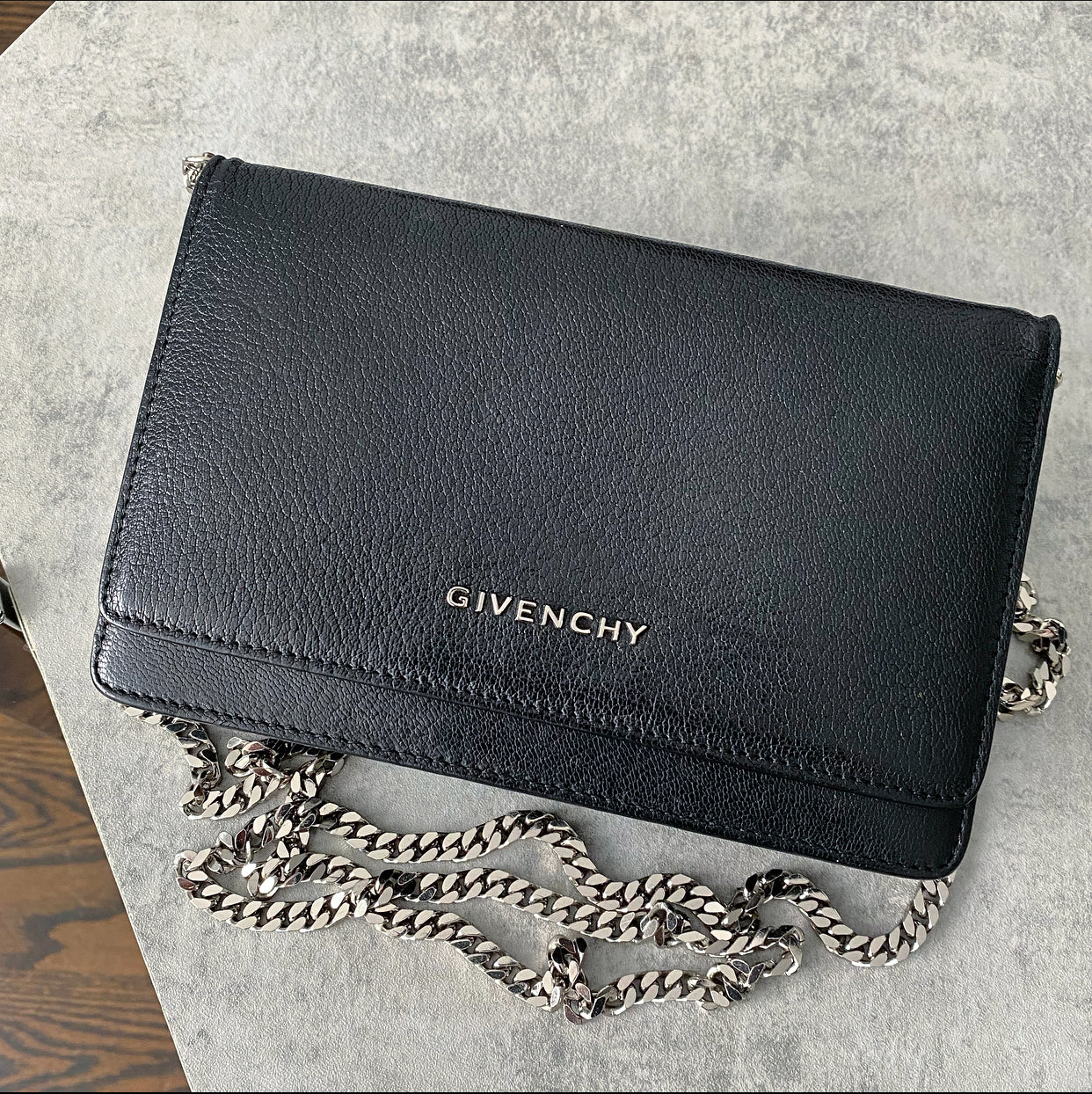 Givenchy Pandora Wallet on Chain Crossbody Bag