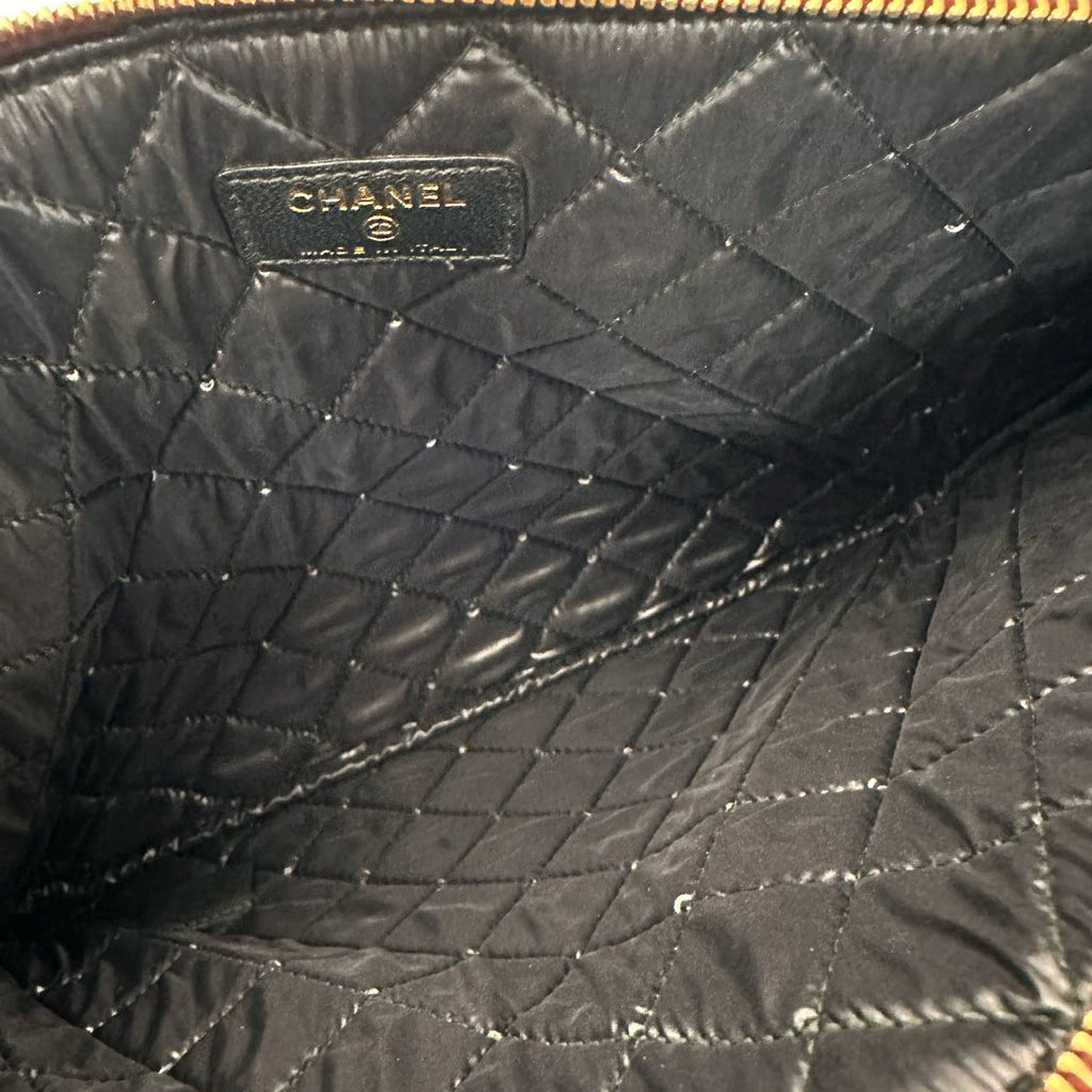 Chanel Burgundy Lambskin Leather Clutch 2016-2017