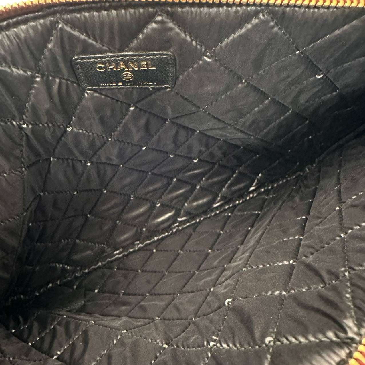 Chanel Burgundy Lambskin Leather Clutch 2016-2017