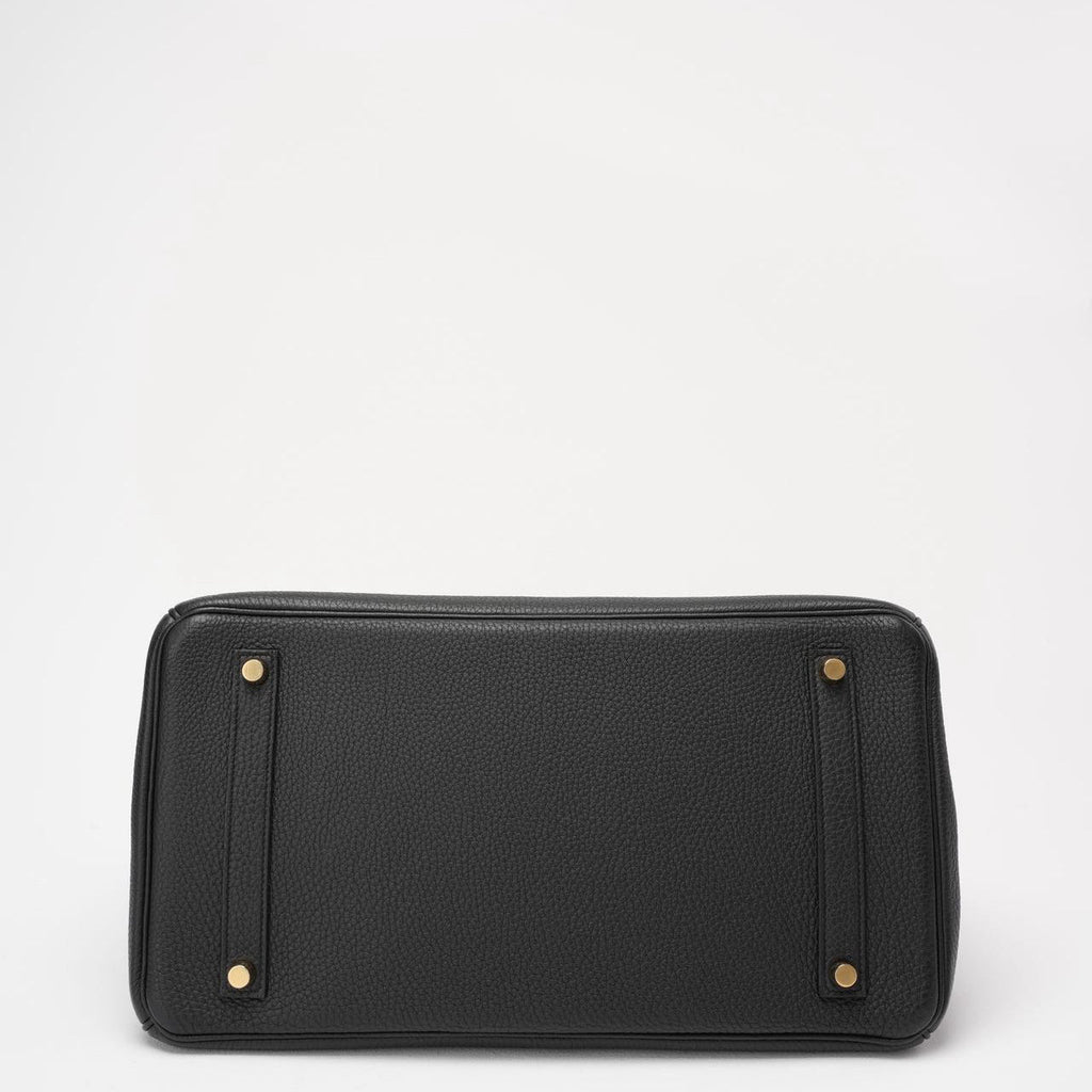 Hermes Black Birkin 35 Togo Leather 2014