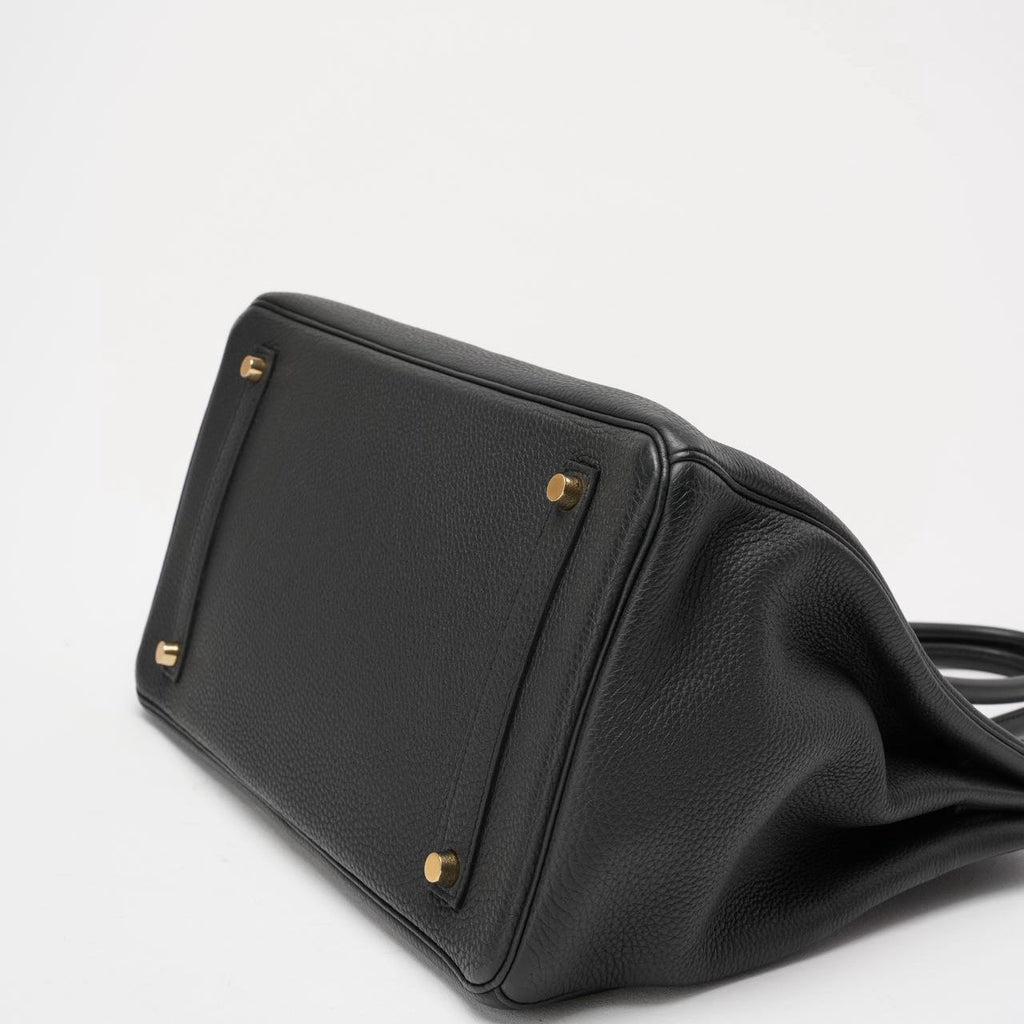 Hermes Black Birkin 35 Togo Leather 2014