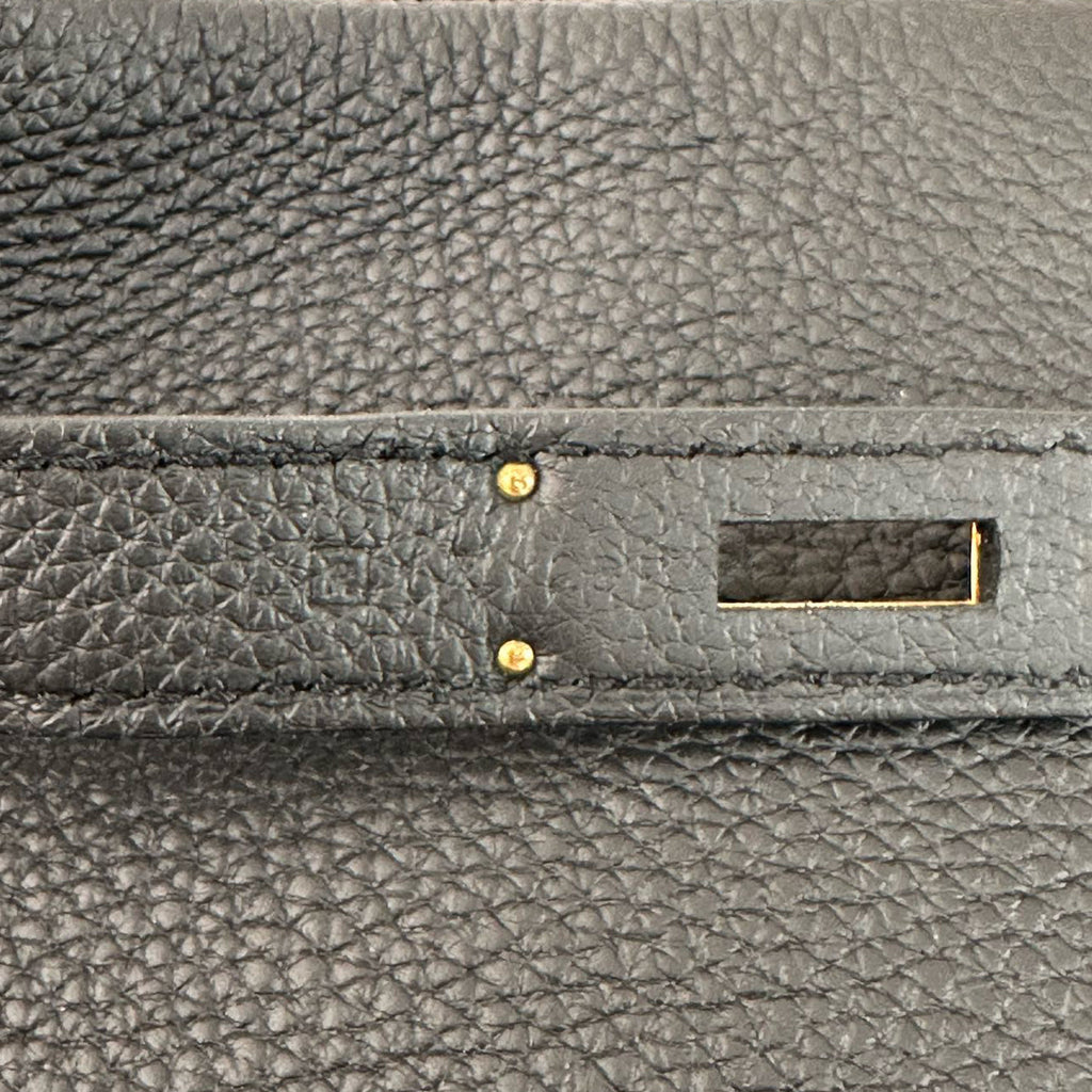 Hermes Black Birkin 35 Togo Leather 2014