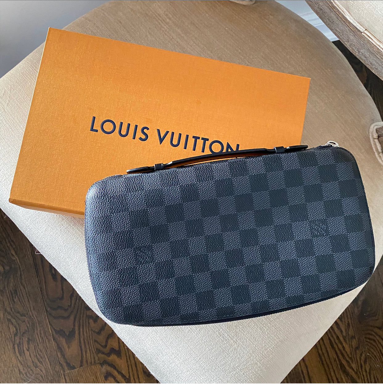Louis Vuitton Damier Graphite XL Zippy Organizer Wallet