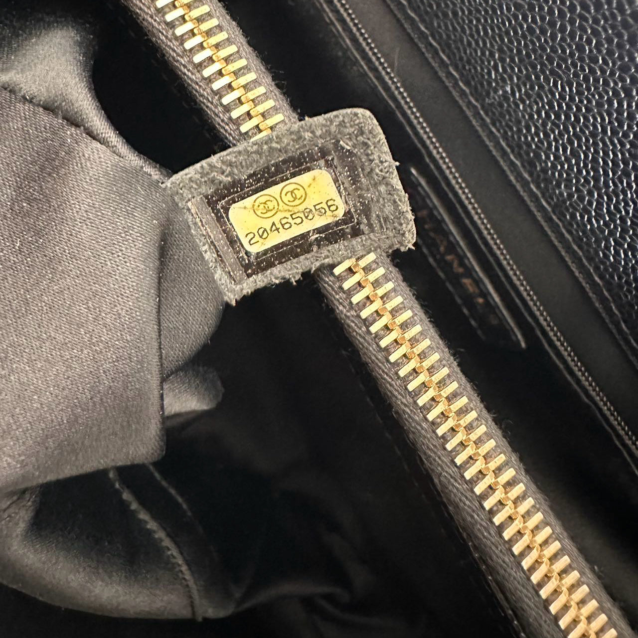 Chanel Black Grand Shopping Tote (GST) 2014-2015