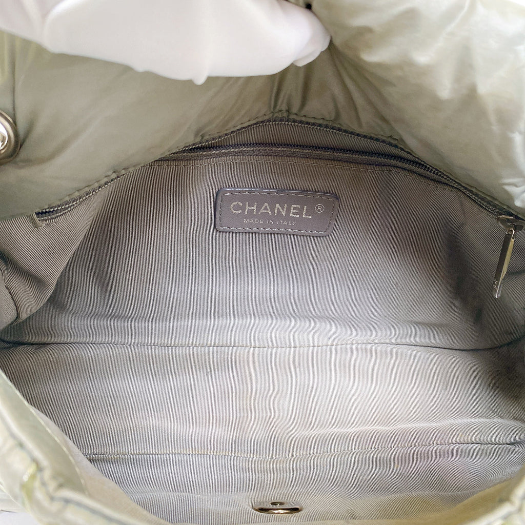 CHANEL NYLON GREEN