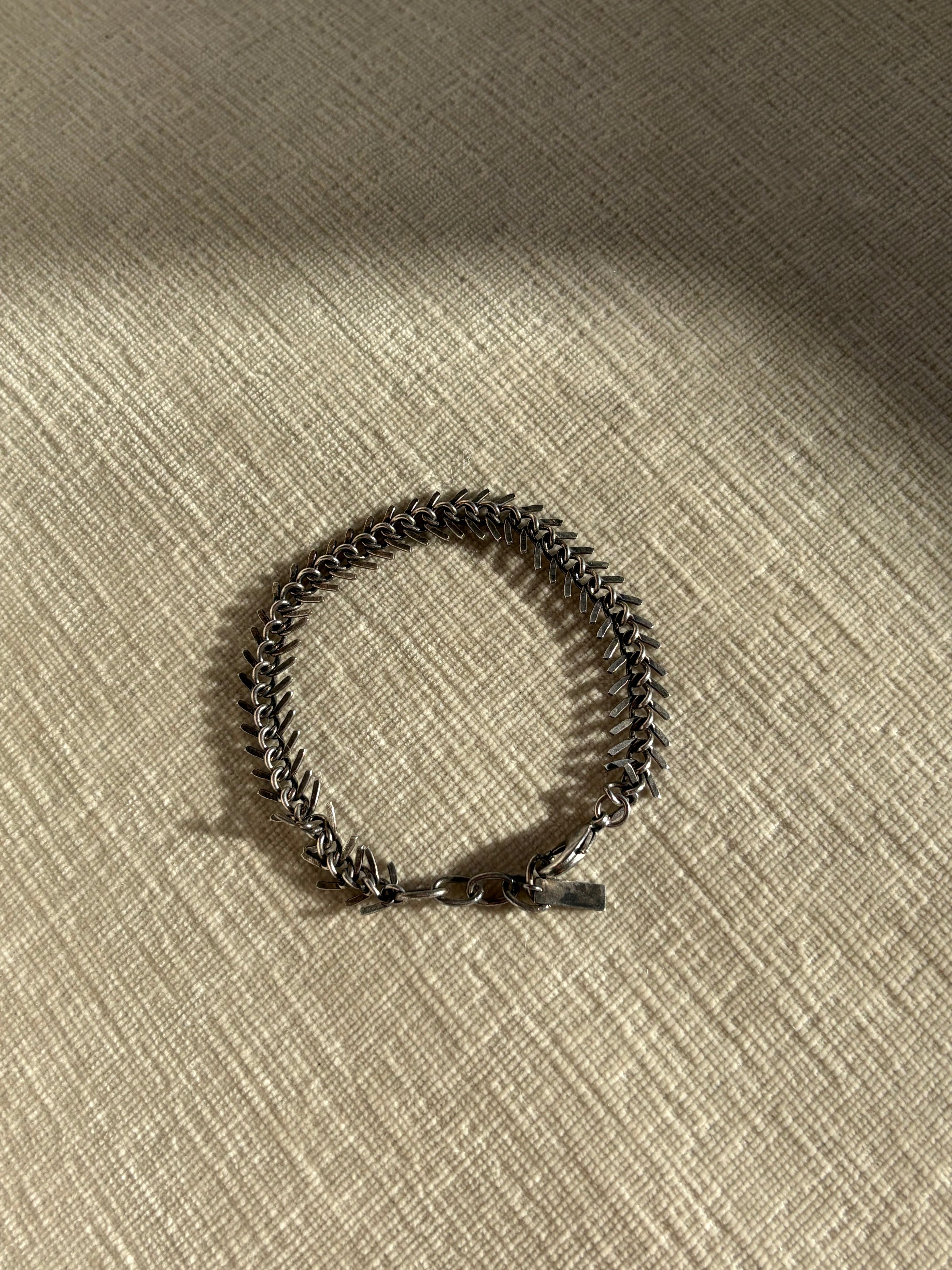 Saint Laurent Fishbone Bracelet