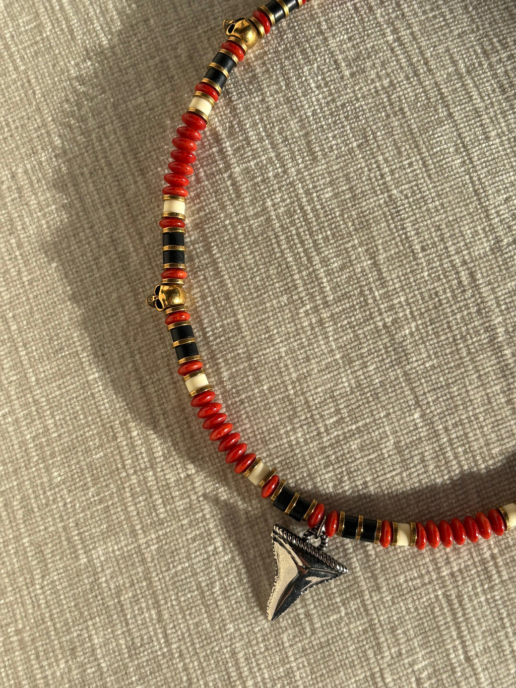 Alexander McQueen Shark Tooth Pendant Necklace