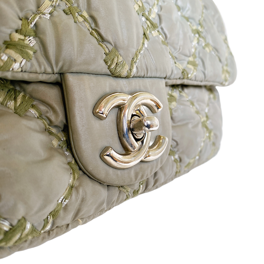 CHANEL NYLON GREEN