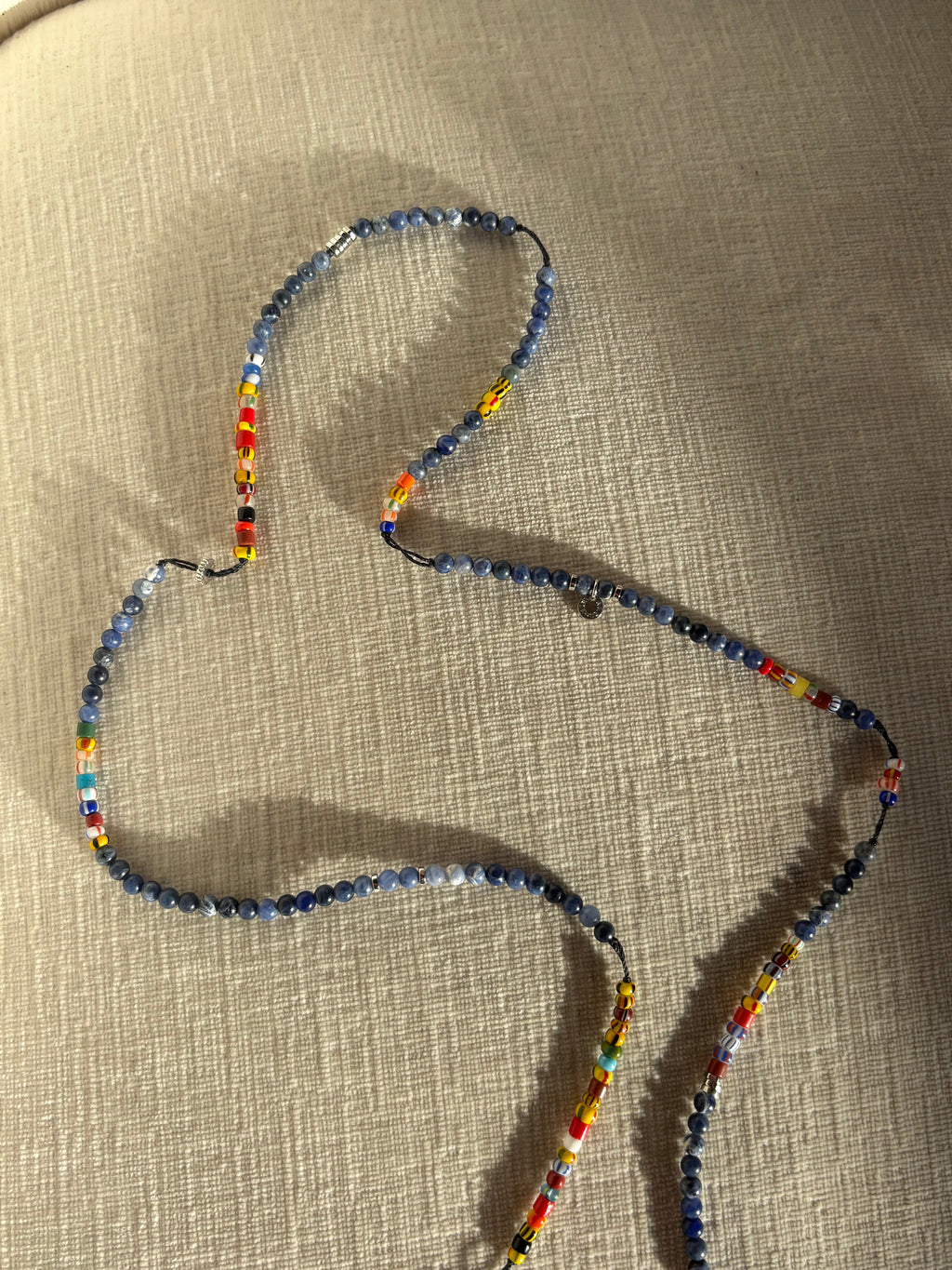 Tateossian Multicolor Gemstone Necklace