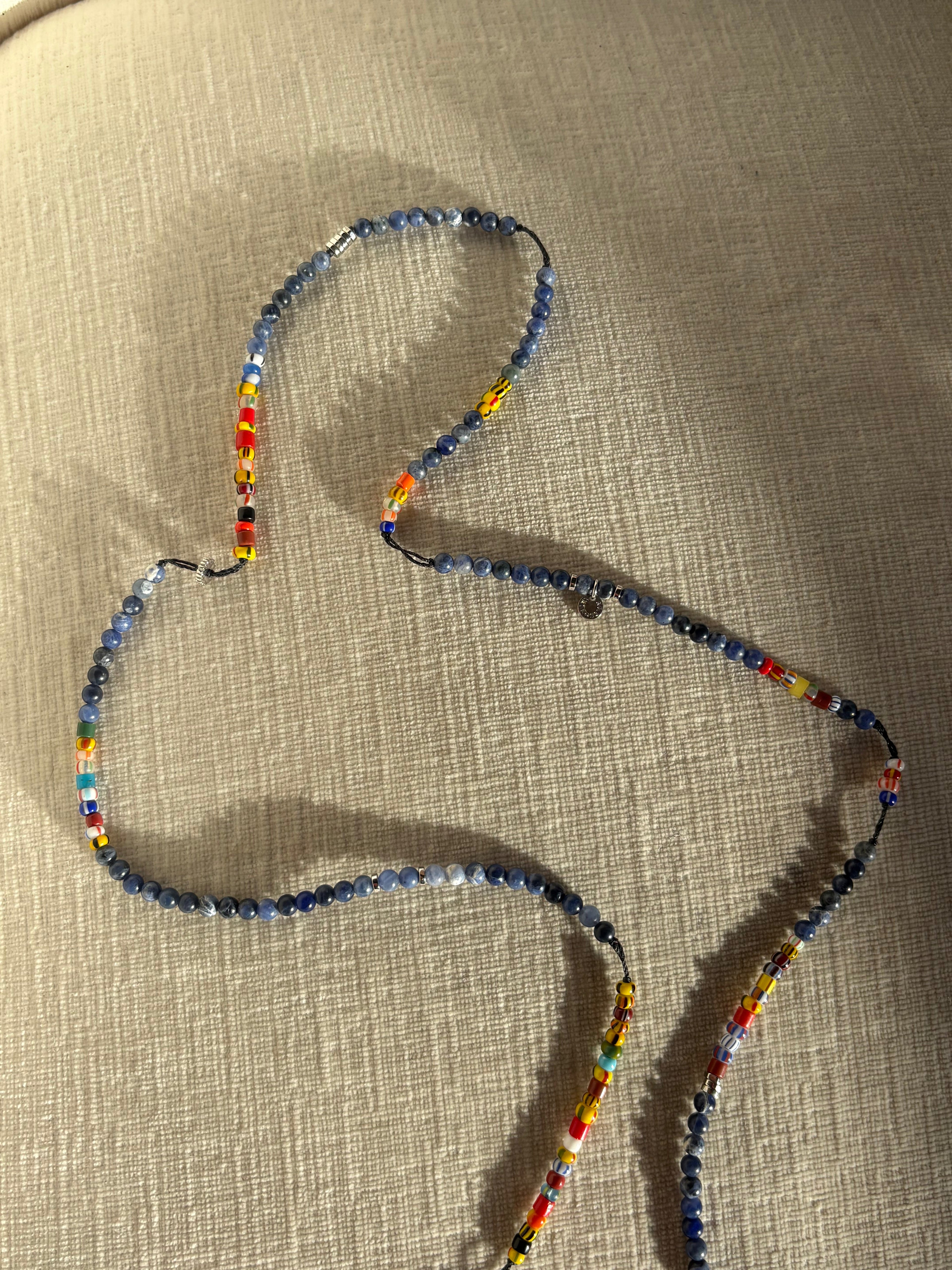 Tateossian Multicolor Gemstone Necklace
