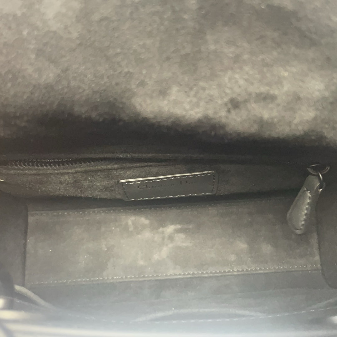 Christian Dior Matte Black Small Lady Dior Bag 2021
