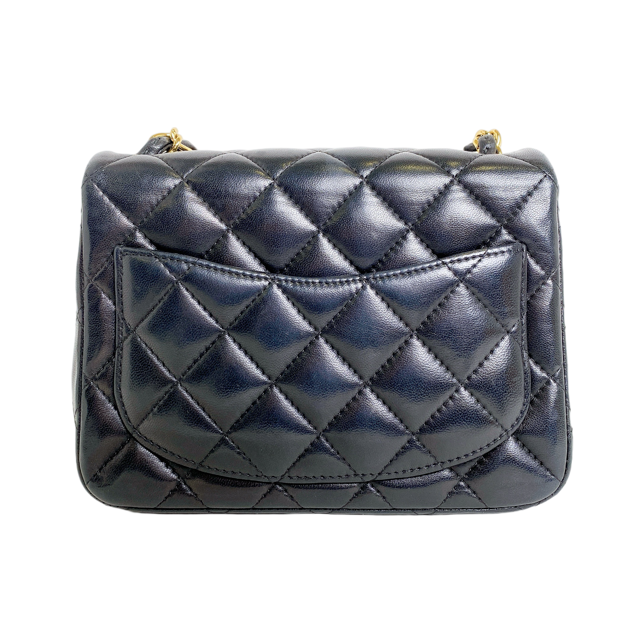 CHANEL MINI SQUARE LAMBSKIN