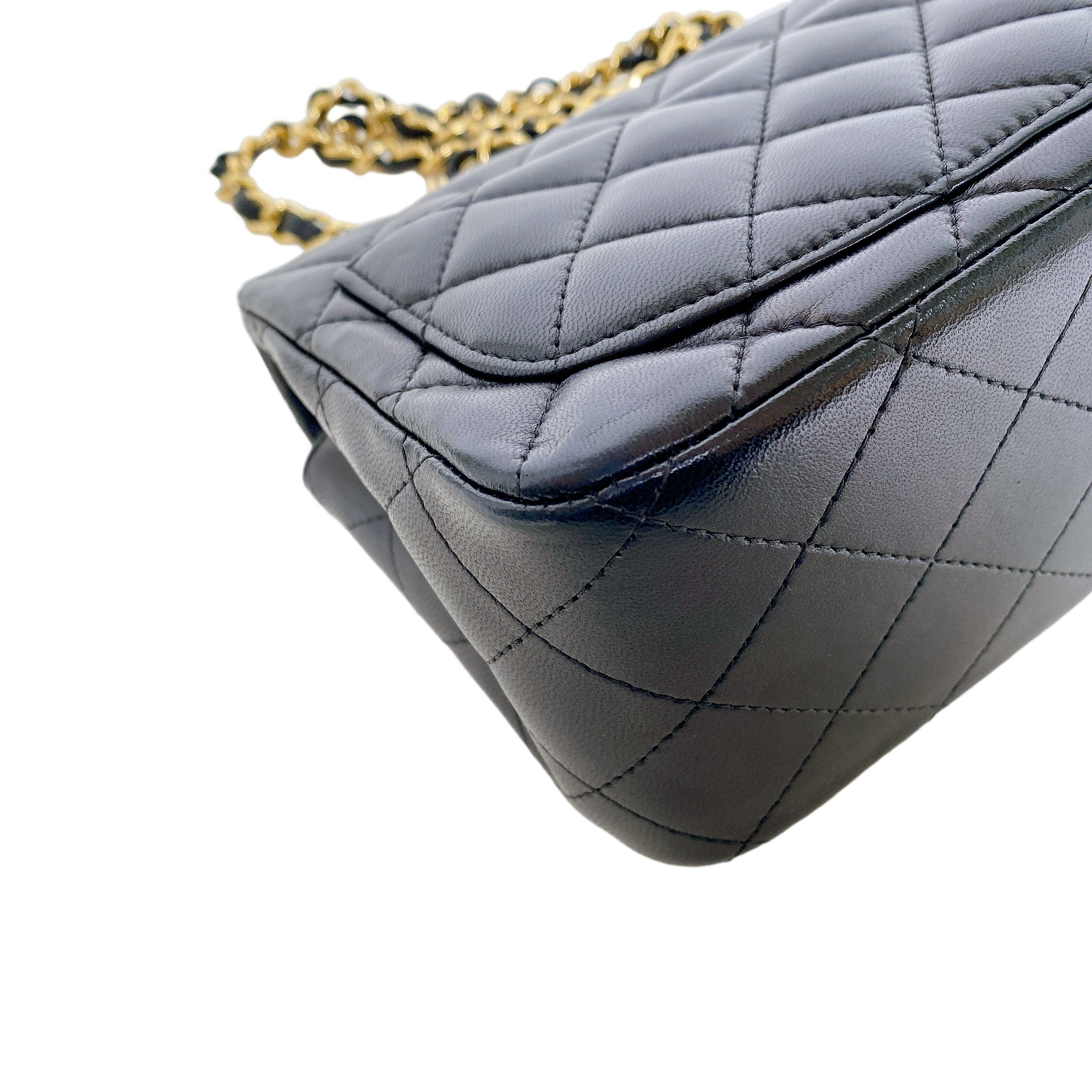 CHANEL MINI SQUARE LAMBSKIN