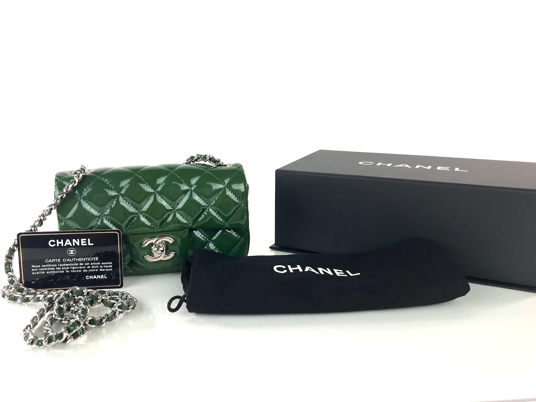 Chanel Classic Rectangular Patent Mini Bag