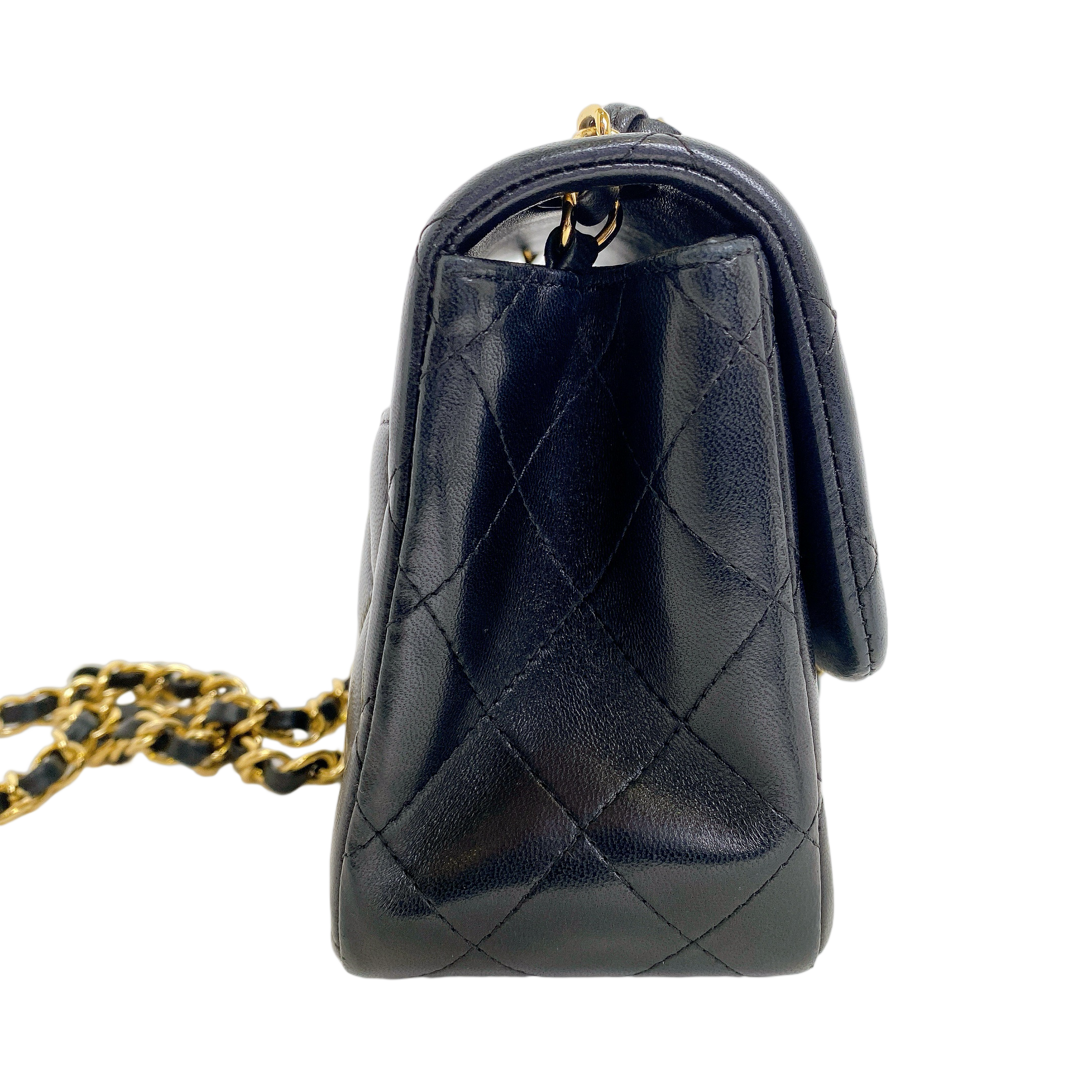 CHANEL MINI SQUARE LAMBSKIN