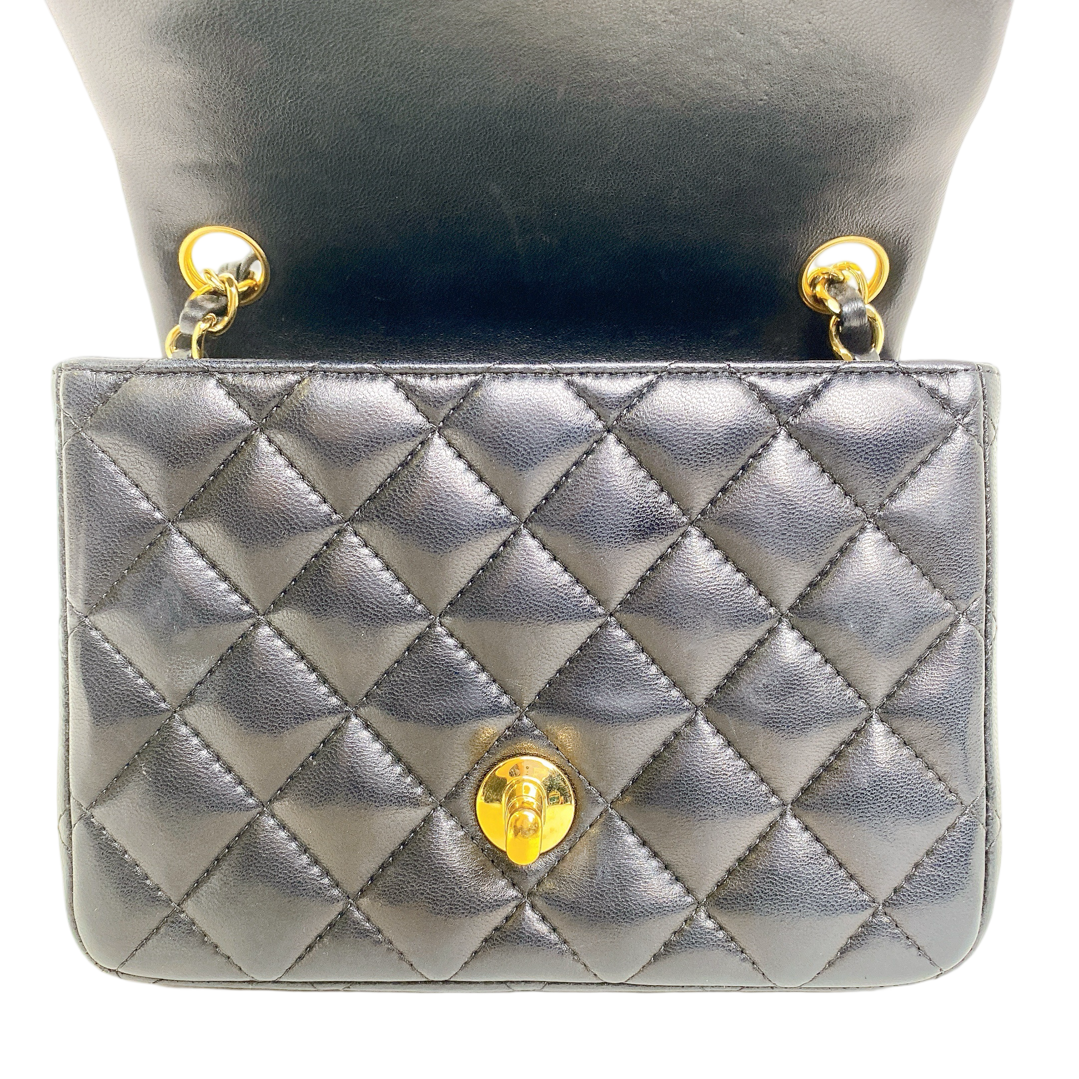 CHANEL MINI SQUARE LAMBSKIN