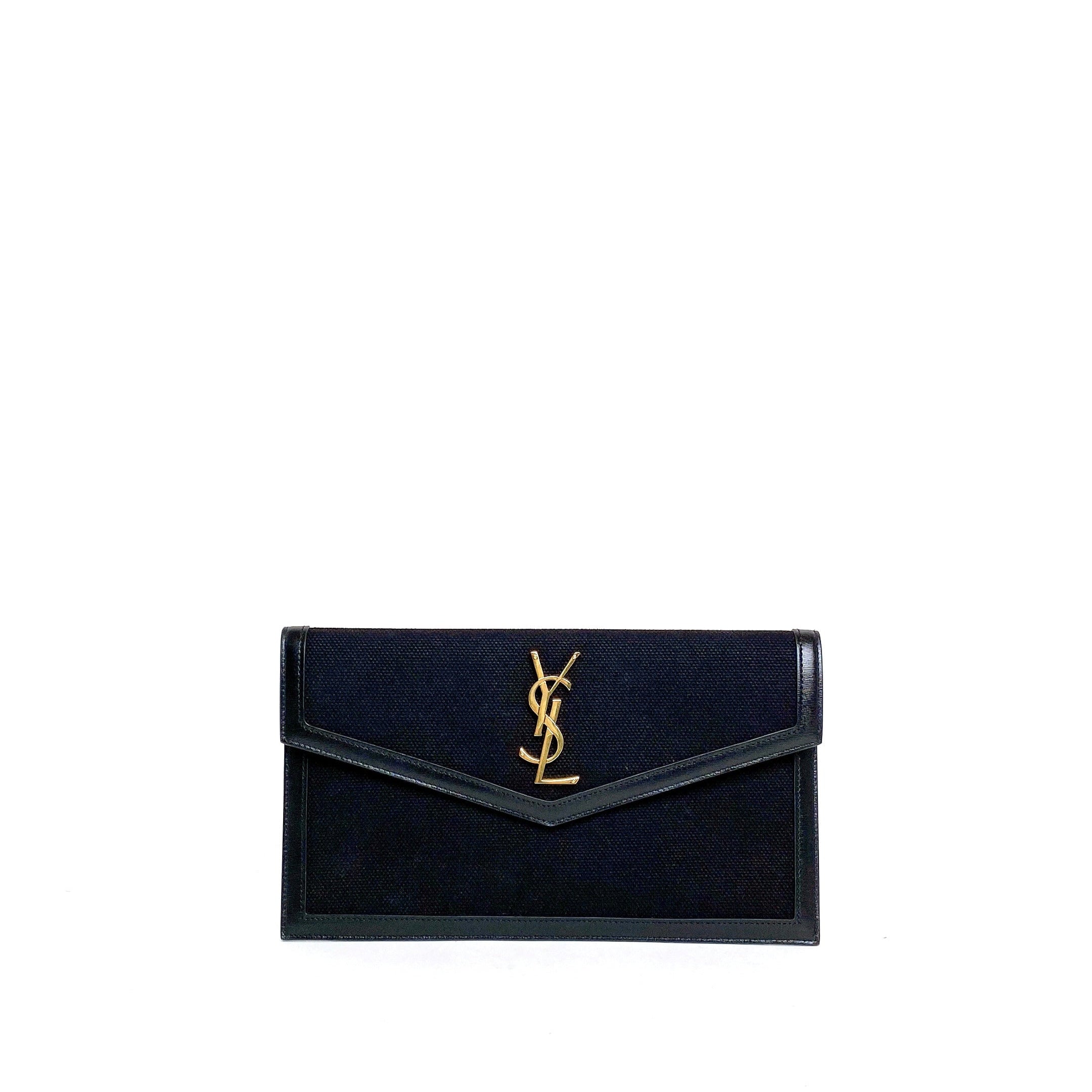 YSL UPTOWN POUCH - CLUTCH