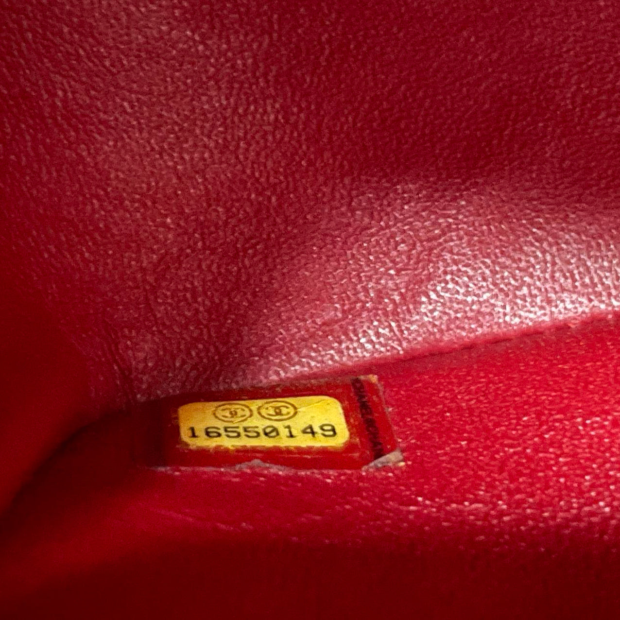 Chanel Burgundy Red Classic Flap Bag Caviar 2012