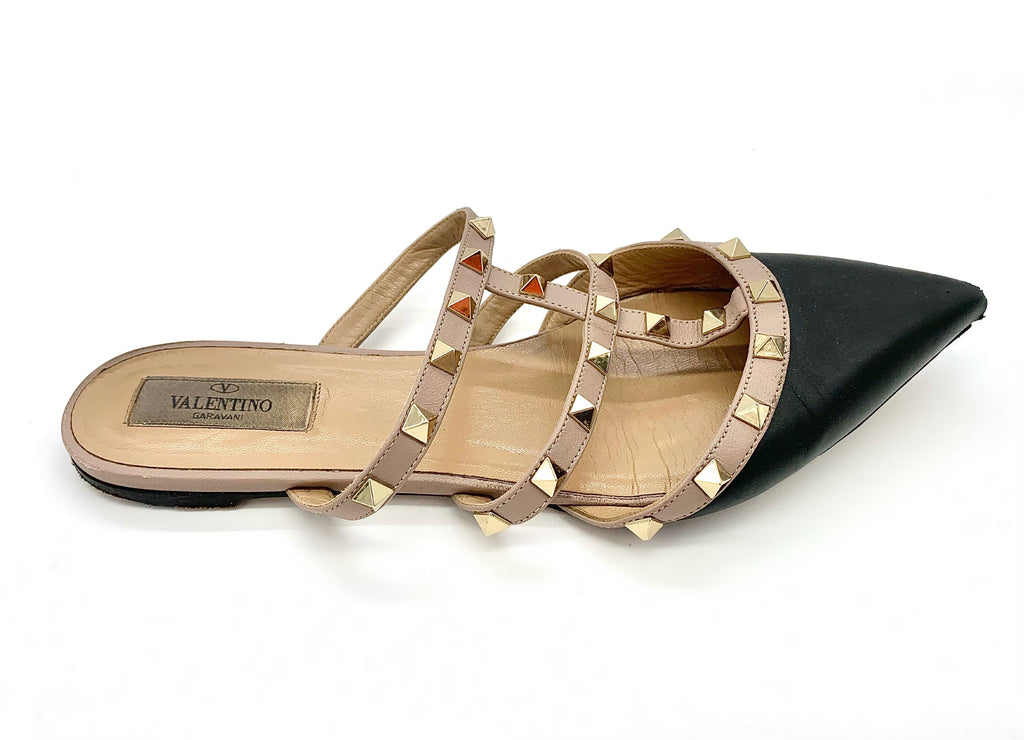 VALENTINO ROCKSTUD MULES