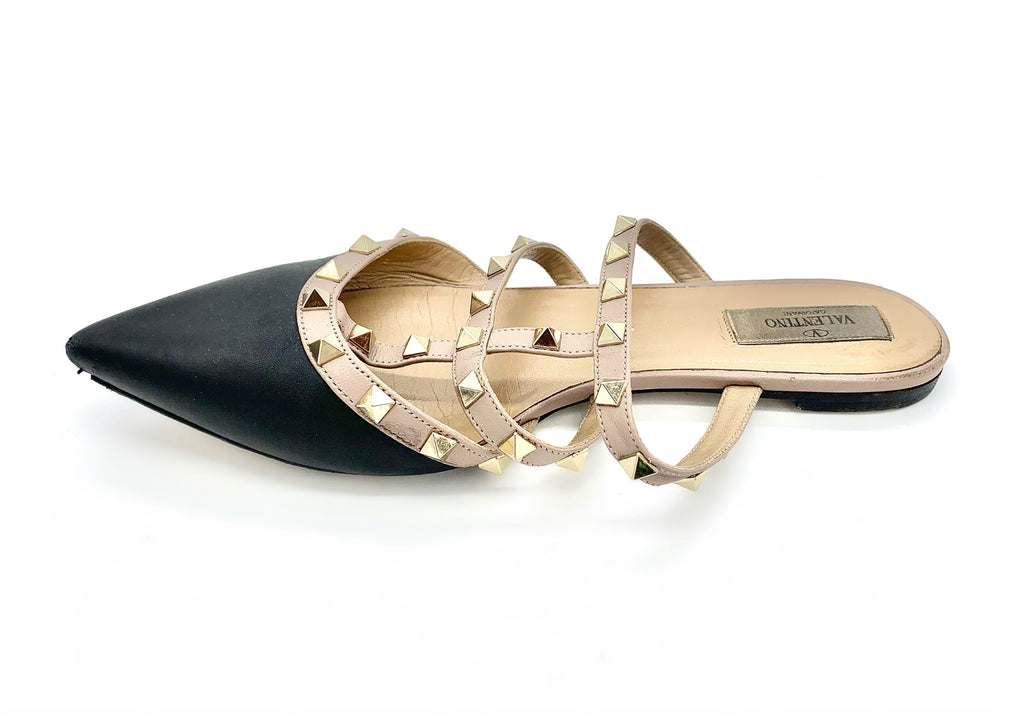 VALENTINO ROCKSTUD MULES