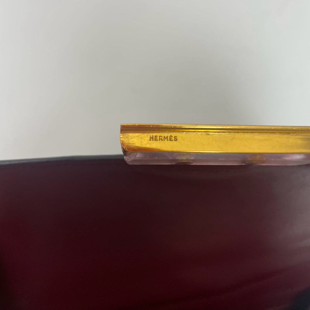 Hermes Vintage Constance 24 Burgundy Box 1980’s