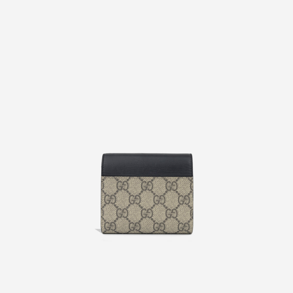 Gucci Padlock Flat GG Wallet