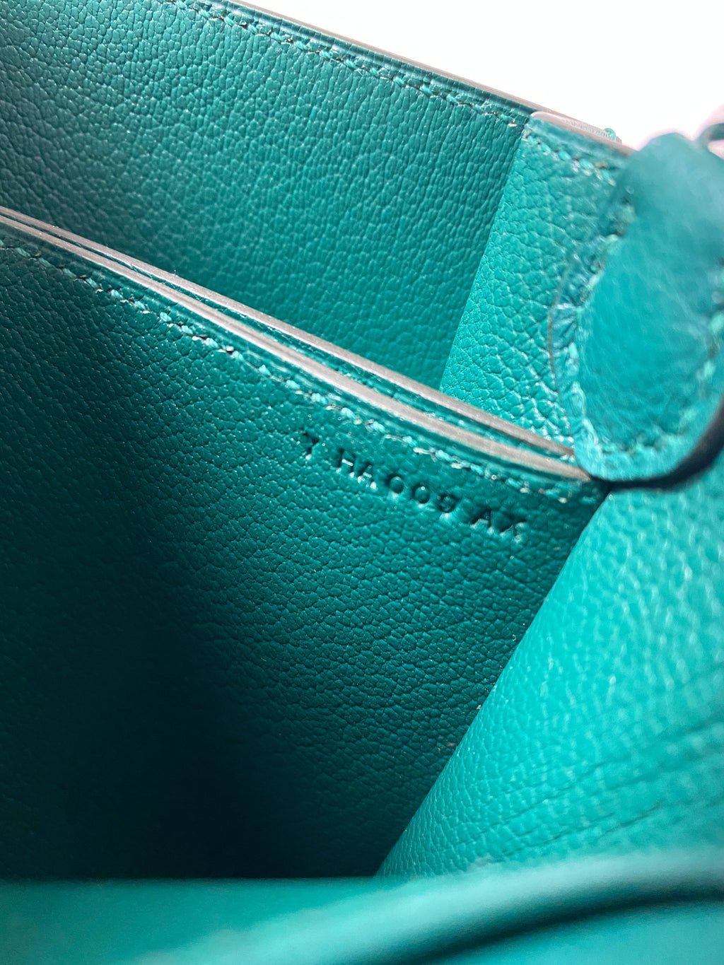 Hermes Mini Roulis Malachite Veau Evercolor Bag