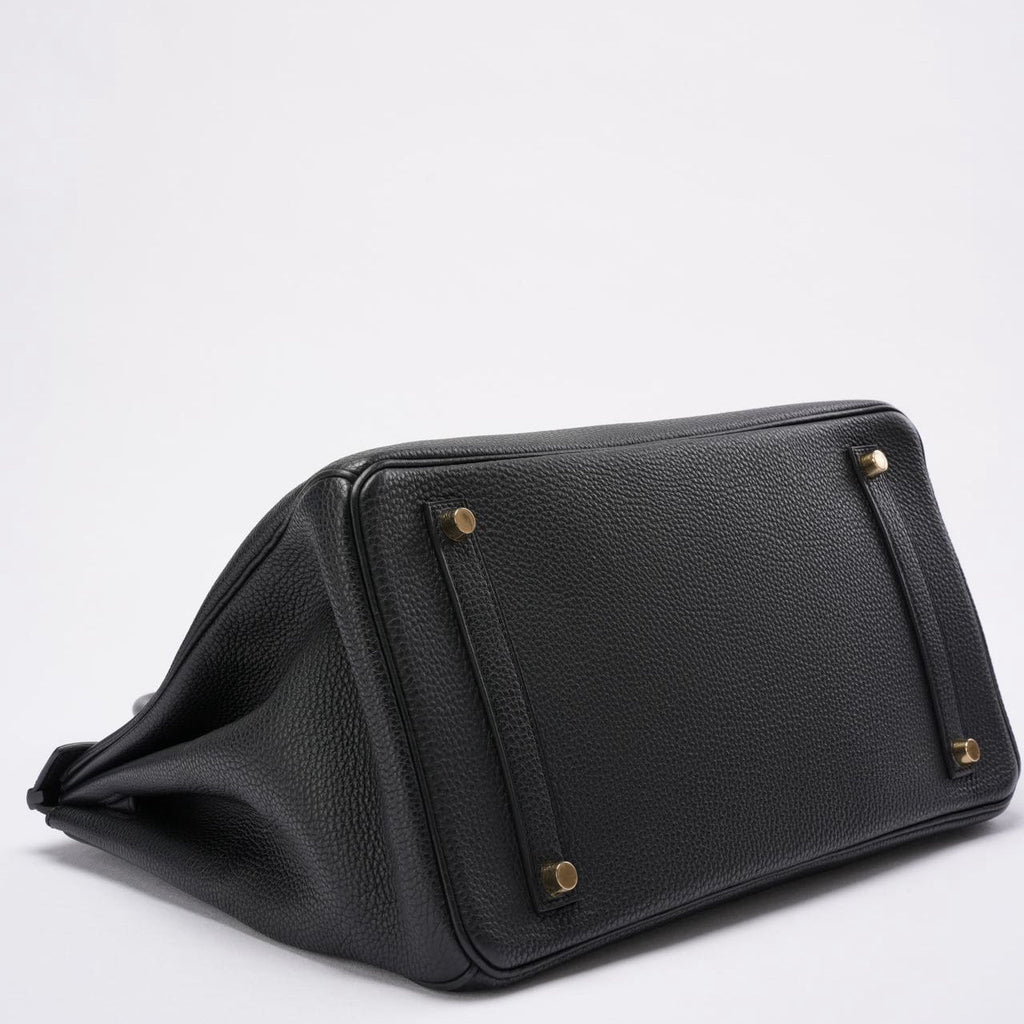 Hermes Black Birkin 35 Togo Leather 2012