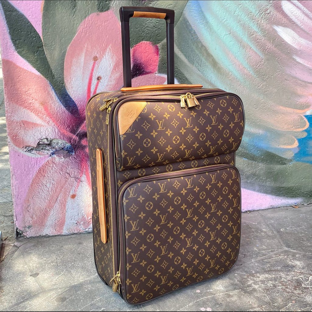 Louis Vuitton Monogram Canvas Pegase 55 Rolling Travel Luggage