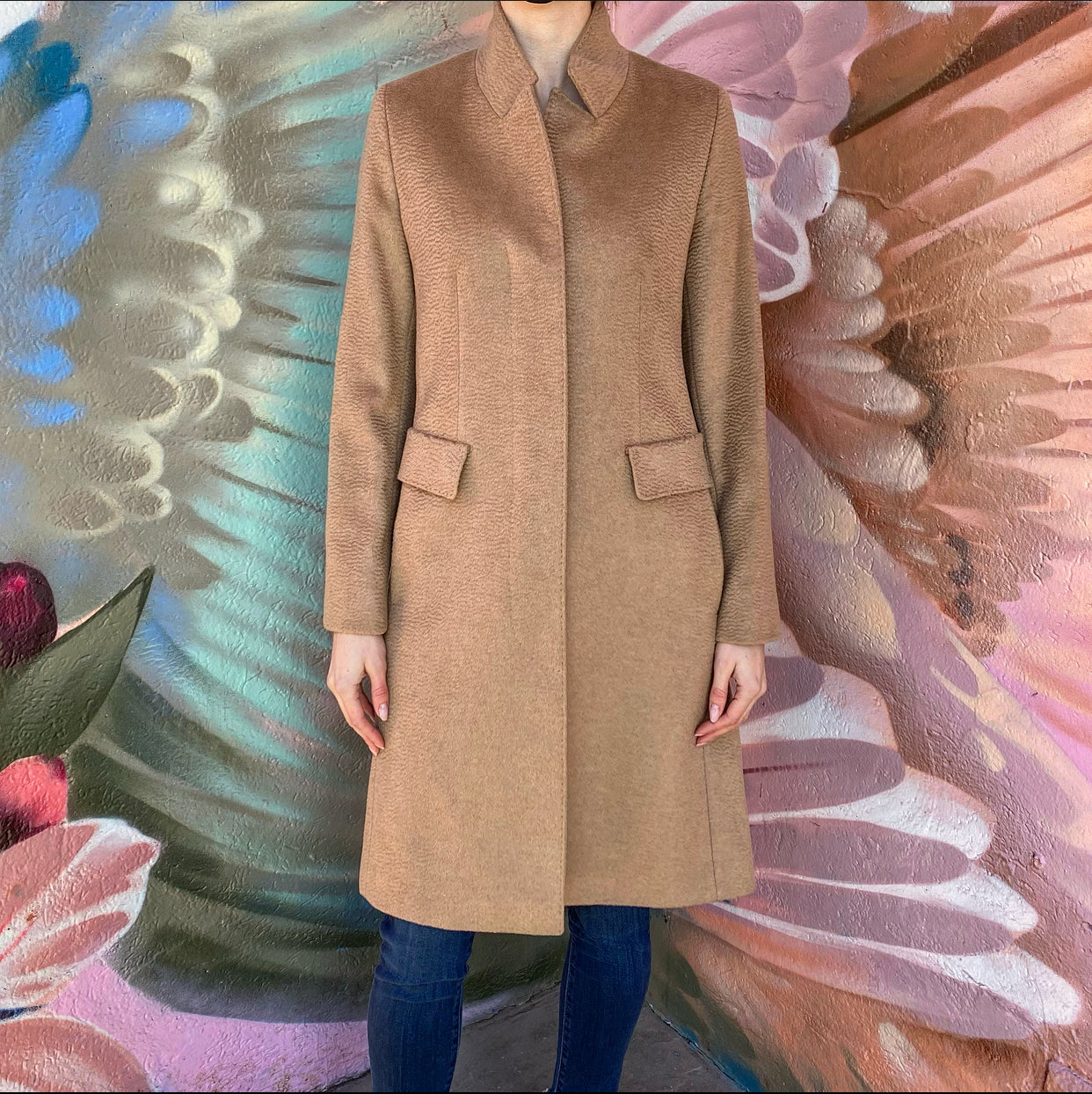 Max Mara Gallico Camel Coat - IT40 / USA 4
