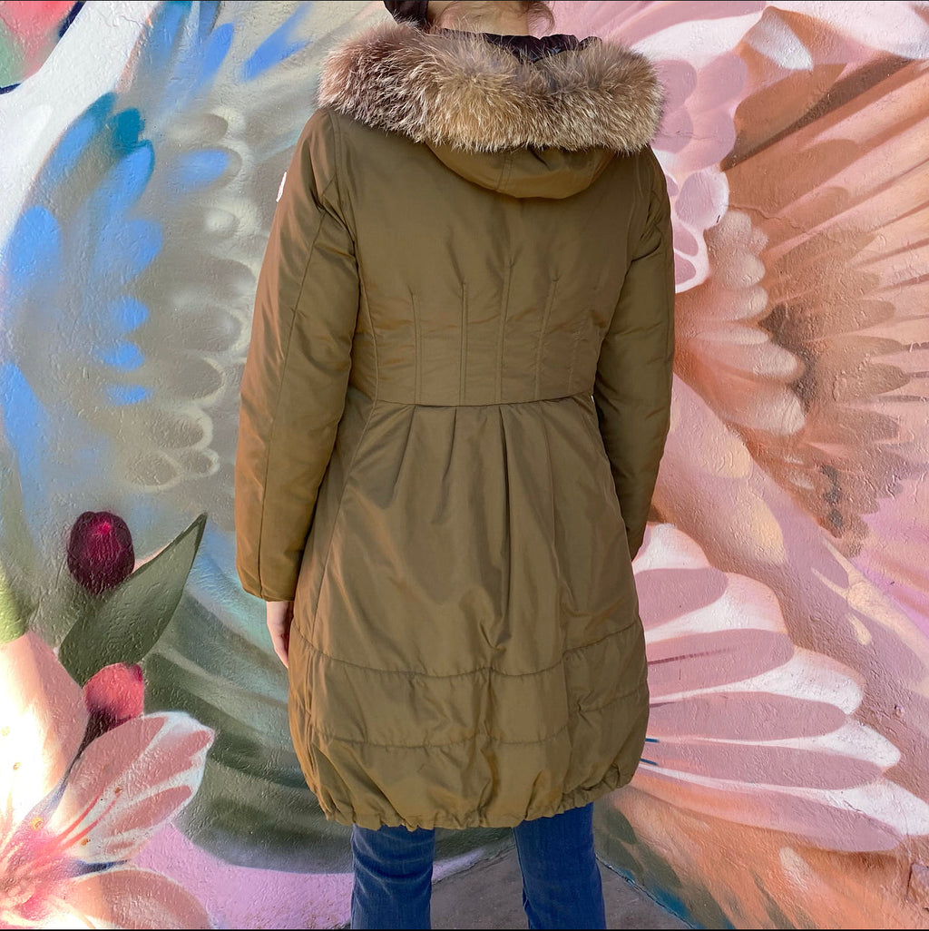 Moncler Olive Green Arrious Winter Parka - 2/4