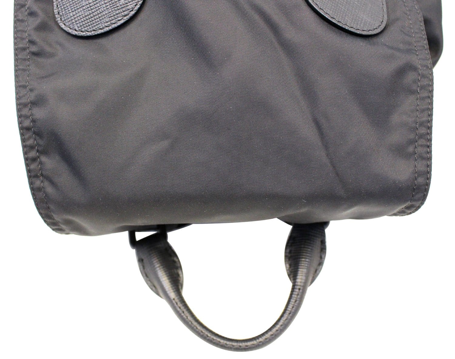 BURBERRY Black Technical Nylon Medium Rucksack Backpack Bag