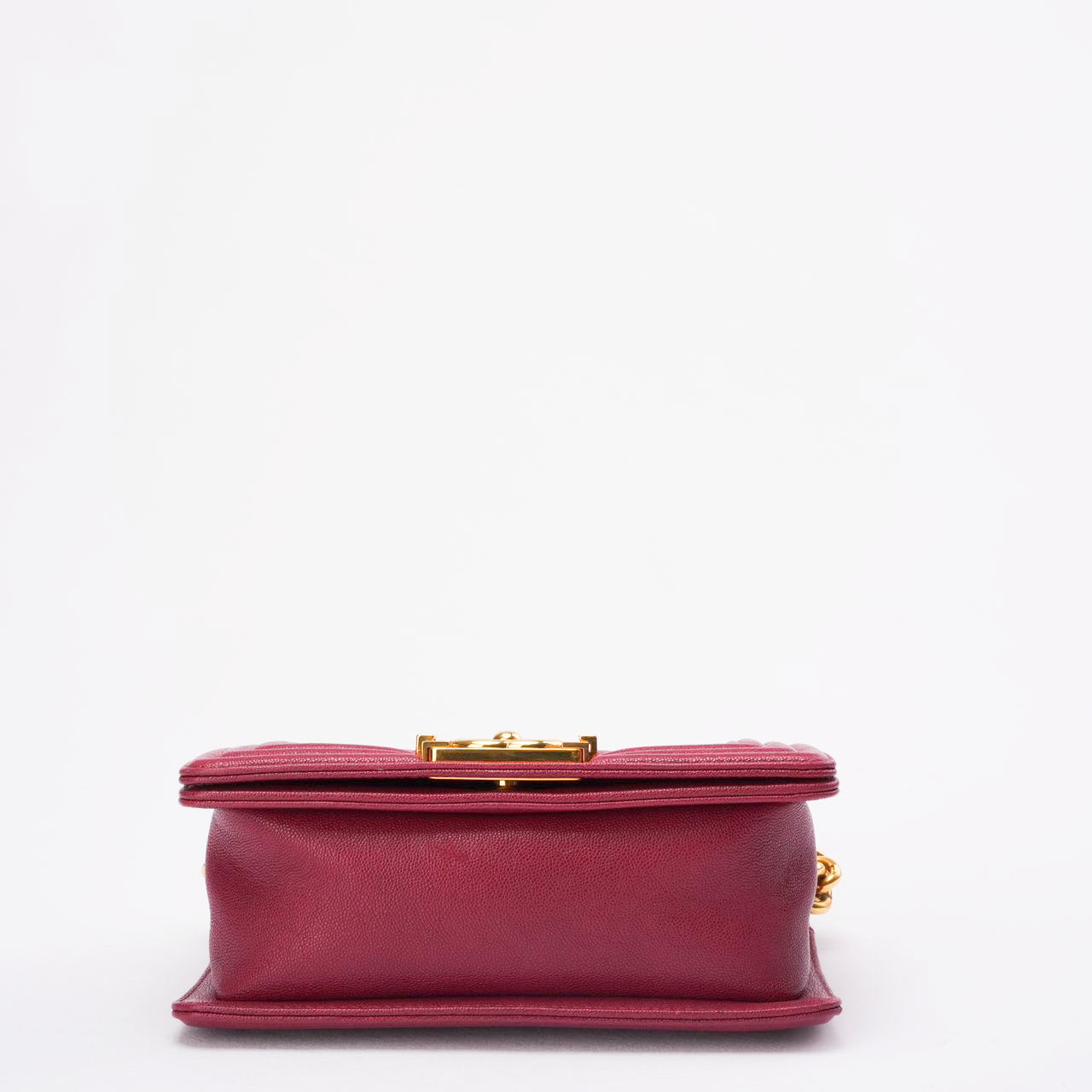 Chanel Burgundy Small Le boy Caviar 2018-2019