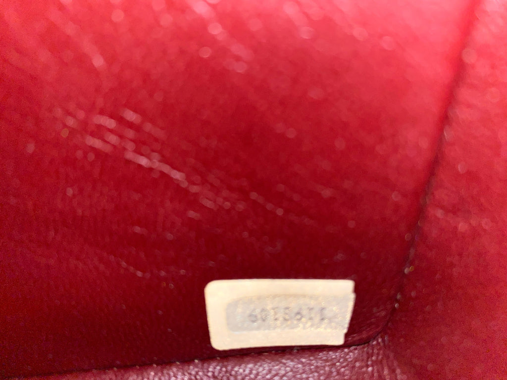 Chanel Vintage 1989-1991 Medium Lambskin Double Flap Bag